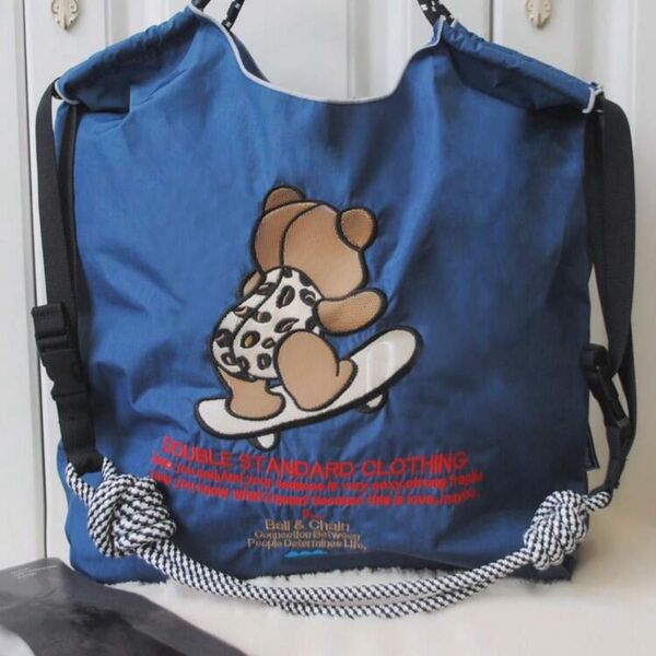 新品【Ball&Chain】ボールアンドチェーン トートバッグエコバッグ ストラップ付き