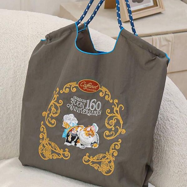 猫柄 刺繍 トートバックエコバッグ 新品未使用 新作