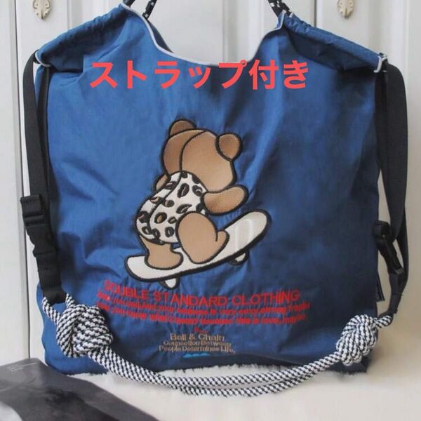 新品【Ball&Chain】ボールアンドチェーン トートバッグエコバッグ ストラップ付き