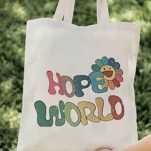 新品未使用BTS J HOPE ジェイホープHOPE WORLD トートバッグ両面印刷
