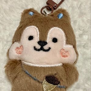 リス&どんぐり ぬいぐるみキーリング