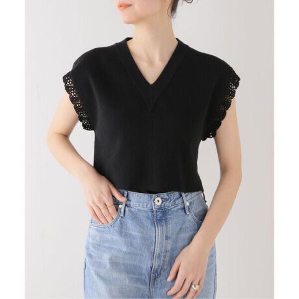 leur logette ルールロジェット cotton コットン ベスト サマーニット 上品ニット