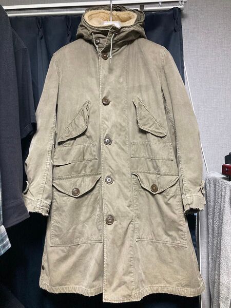 実物 40s US Army M-47 フィールドコート ライナー付き モッズ