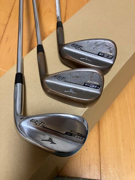 MIZUNO(ミズノ)T22 ウェッジ56°10 52°09 48°08 3本セット ダイナミックゴールドS200