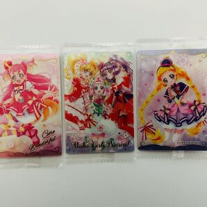 プリキュアカードウエハース11 3点セット