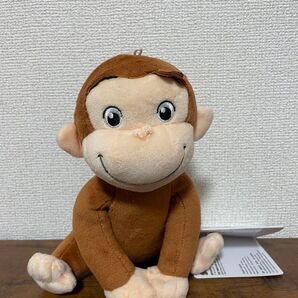 おさるのジョージ ぬいぐるみ おすわりポーズ