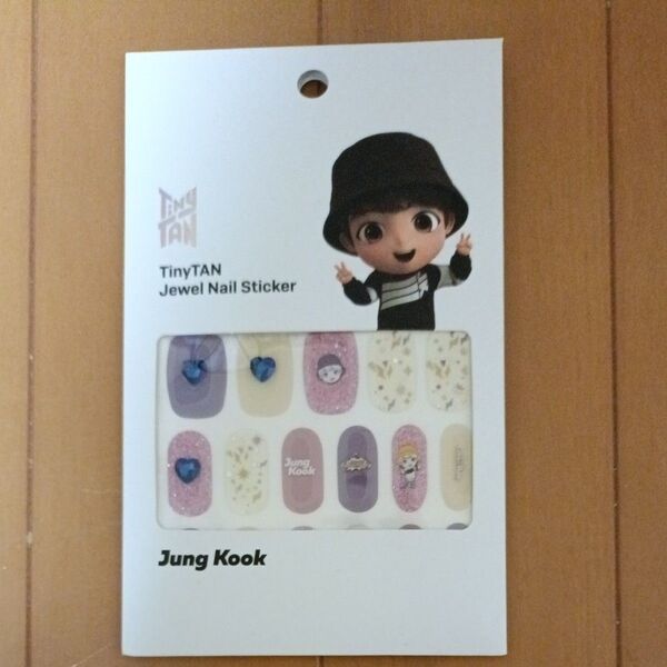 BTS TinyTAN ジュエルネイルステッカー グク