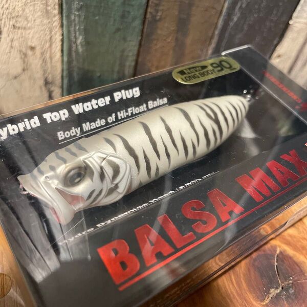 MEGABASS・メガバス★バルサマックス90・BALSA MAX90★干支2010・寅★ロングボディー90★ホワイトタイガー