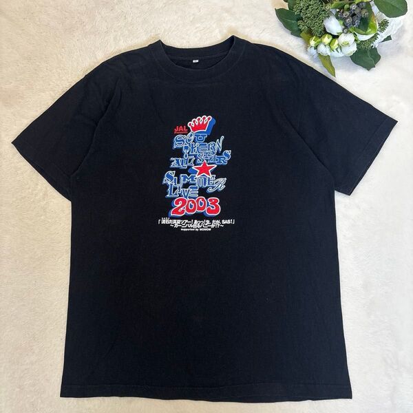 サザンオールスターズ【STAFF】限定Tシャツ 2003 WOWOW ライブT