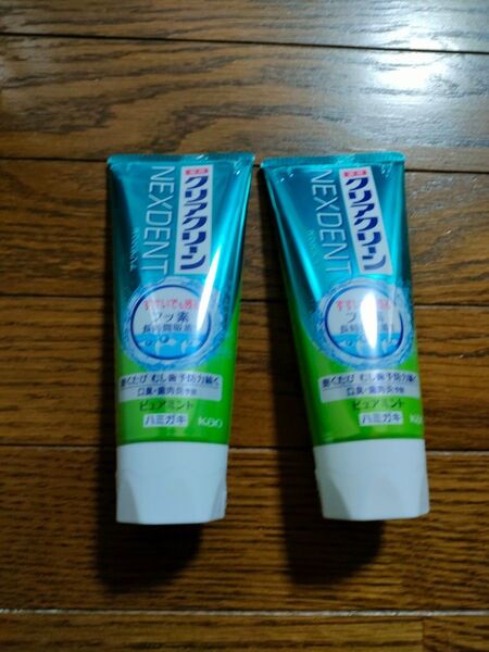 クリアクリーン ネクスデント ピュアミント 120g×2本セット