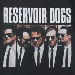 【レザボア・ドッグス 】映画Tシャツ クエンティン・タランティーノ ブラック L