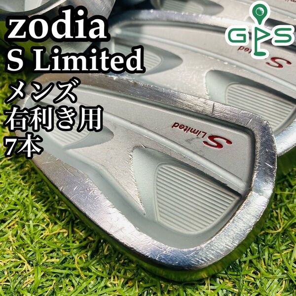【激レア】ゾディア S-Limited メンズアイアンセット 7本 千葉文雄