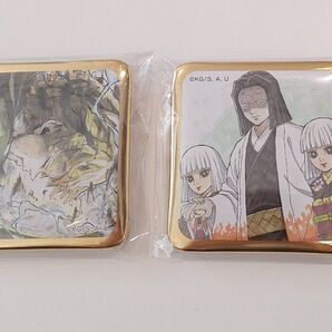 鬼滅の刃 お楽しみくじ ufotable dining スクエア缶バッジ セット