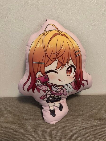 ReGLOSS ホロライブ クッション 一条莉々華 アニメ アイドル ギーゴ ダイカットクッション