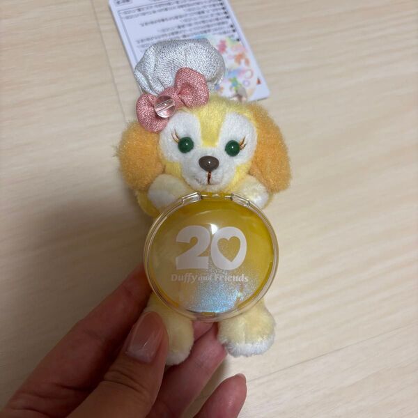 新品未使用 タグ付き お顔厳選 ディズニー クッキーアン 20周年 カラフルハピネス ぬいぐるみチャーム ぬいぐるみバッジ TDS