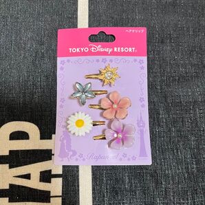 新品未使用 ディズニー ファンタジースプリングス ラプンツェル ヘアクリップ ディズニーシー
