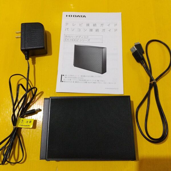 美品 I-O DATA EX-HD3CZ 外付けHDD 3TB