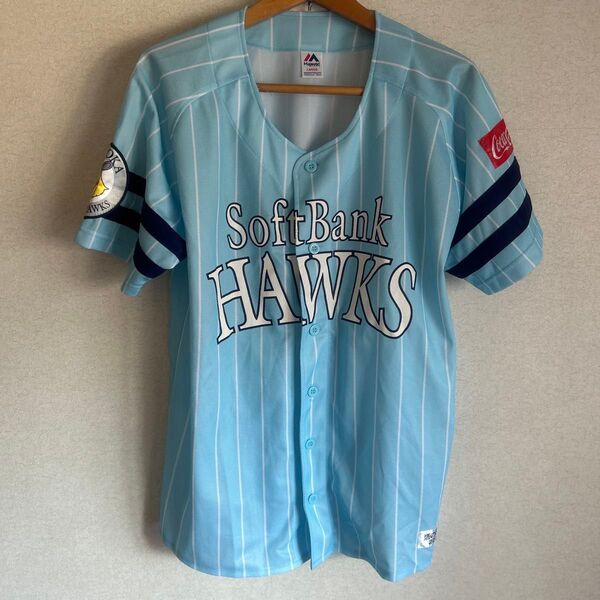 鷹の祭典2019 SoftBank HAWKS ユニフォーム 水色 ストライプ