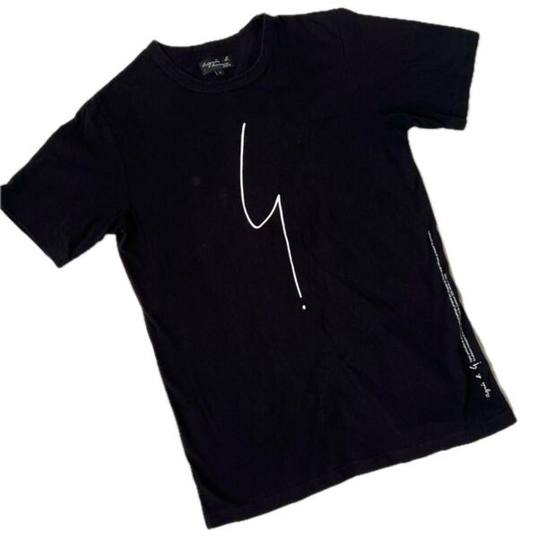 アニエスベー ティシャツ Tシャツ 黒