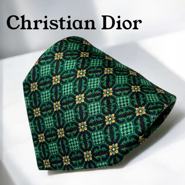 Christian Dior クリスチャンディオールネクタイ シルク100