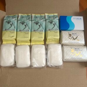 サボンドール 摘みたて工房 きぬ石鹸 資生堂 カネボウ 固形石鹸 石けん ボディソープ 洗顔石鹸