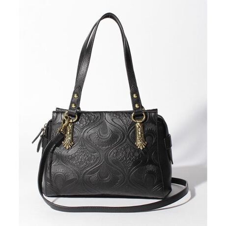 新品★ アナスイ ノヴァ 2Way ショルダーバッグ ANNA SUI ブラック 黒 本革 ♪