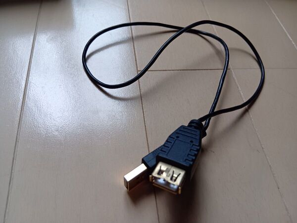 USB A(メス) - miniUSB(オス)変換アダプタ