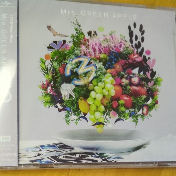 5 (通常盤) ミセスグリーンアップル Mrs.GREEN APPLE ベストアルバム 新品未開封