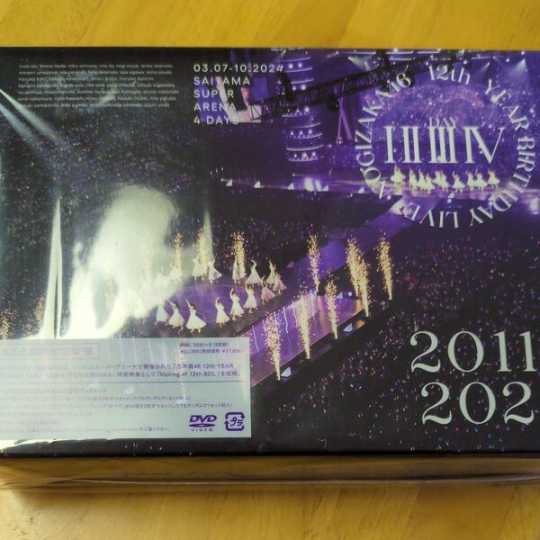 完全生産限定盤DVD 三方背BOX 豪華フォトブック 乃木坂46 9DVD/12th YEAR BIRTHDAY LIVE