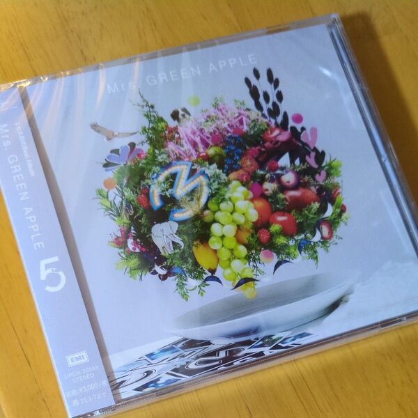 5 (通常盤)Mrs.GREEN APPLE ミセスグリーンアップル ベストアルバム 新品未開封