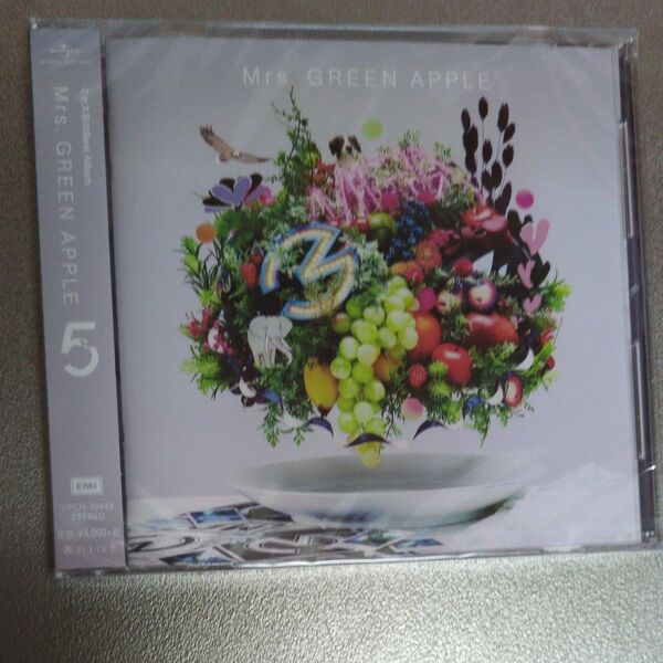 5 (通常盤)ミセスグリーンアップル Mrs.GREEN APPLE ミセス初のベストアルバム 新品未開封