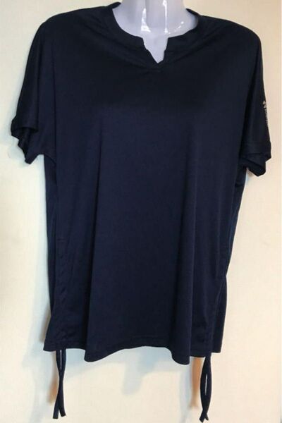 Kaepa Tシャツ サイズM☆濃いめの紺☆ジムやジョギングなど☆おおきめ
