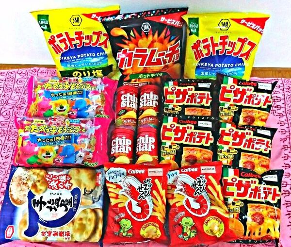 お菓子大好きメガセット お菓子詰め合わせ スナック菓子 ポテトチップス おつまみ