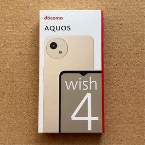 新品未使用品 ドコモ版 SIMフリー シャープ AQUOS wish4