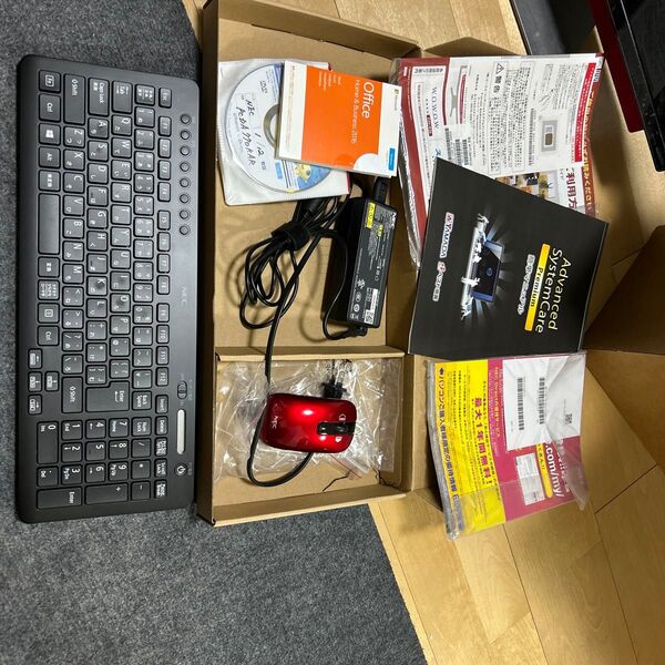 NEC製 キーボード・マウス・ACアダプター LAVIE