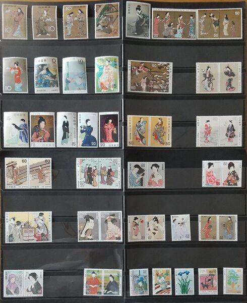 1961-96 切手趣味週間 36年分 52枚