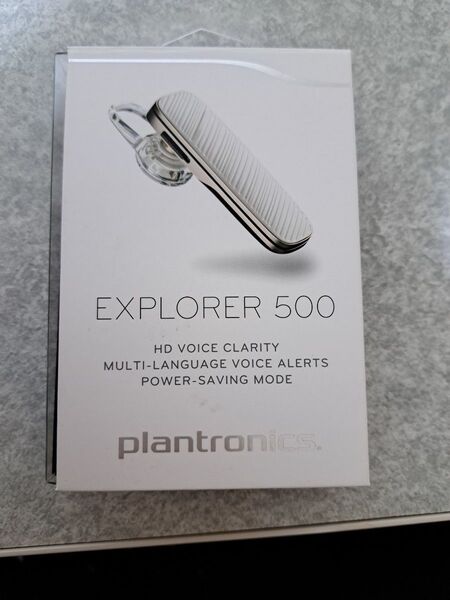 Plantronics Explorer 500 Bluetooth ワイヤレスイヤホン カラー:ホワイト