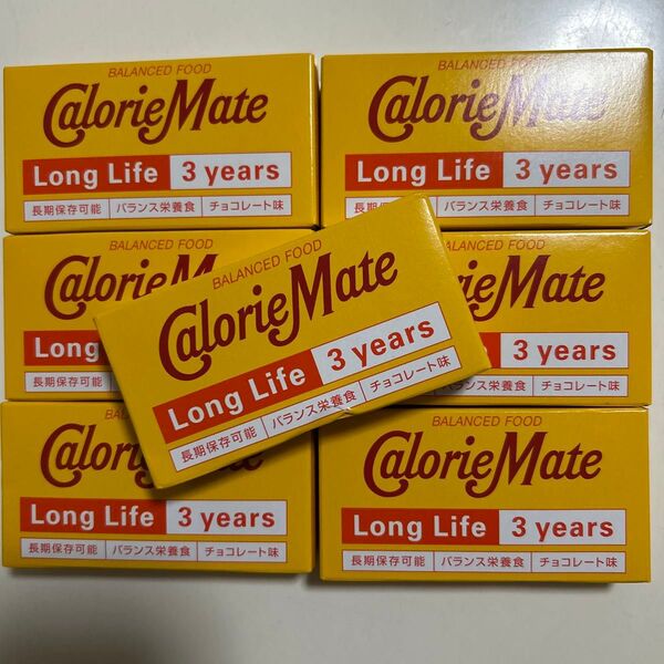 カロリーメイト CalorieMate ロングライフ チョコレート味 7個セット お菓子 保存食 クッキー