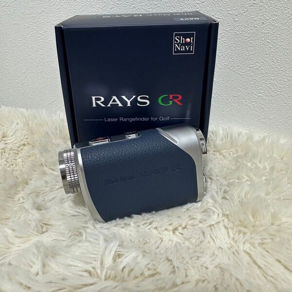 Shot Navi RAYS GR LASER ネイビー ショットナビ ゴルフ距離計