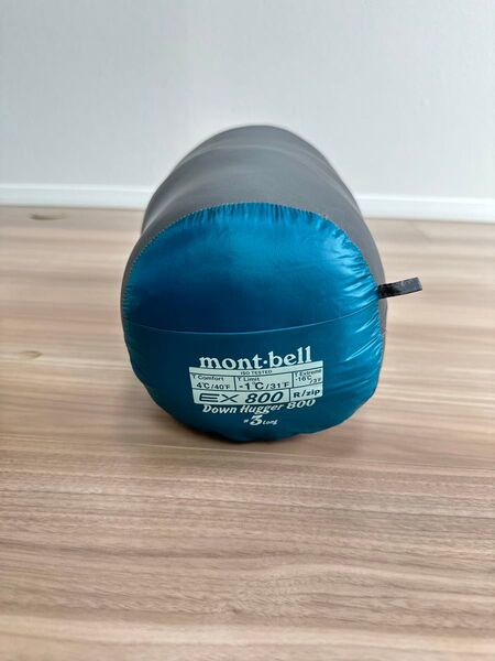 mont-bell ダウンハガー800 ロング シェラフ モンベル 寝袋 キャンプ アウトドア