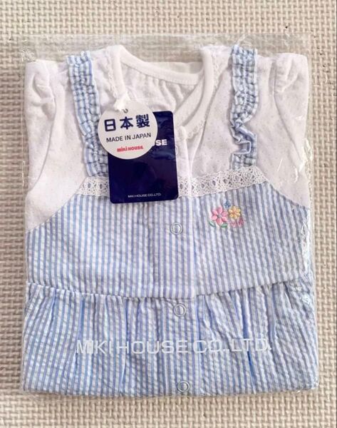 新品 ミキハウス ワンピース 70