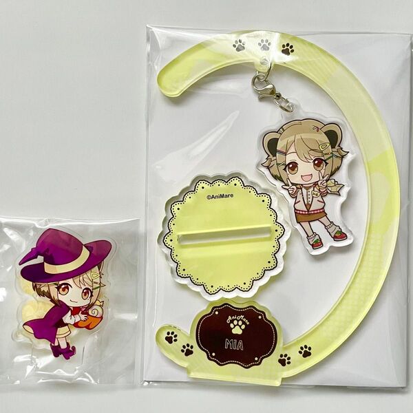 湖南みあ ゆらゆらアクリルスタンド ななしいんく サプライズボックス アクスタ ハロウィン グッズ まとめ売り あにまーれ セット