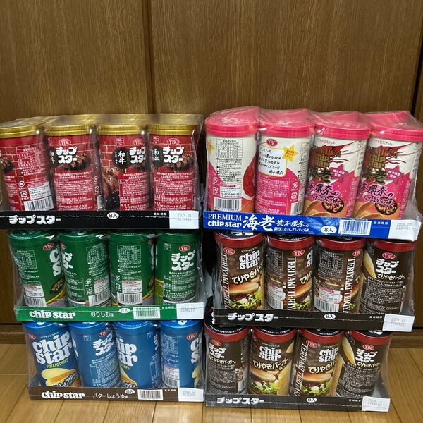 チップスター5種 48本セット