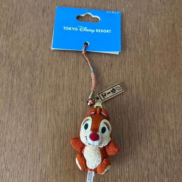 チップとデール チップ ストラップ キーホルダー 東京ディズニーリゾート TDR