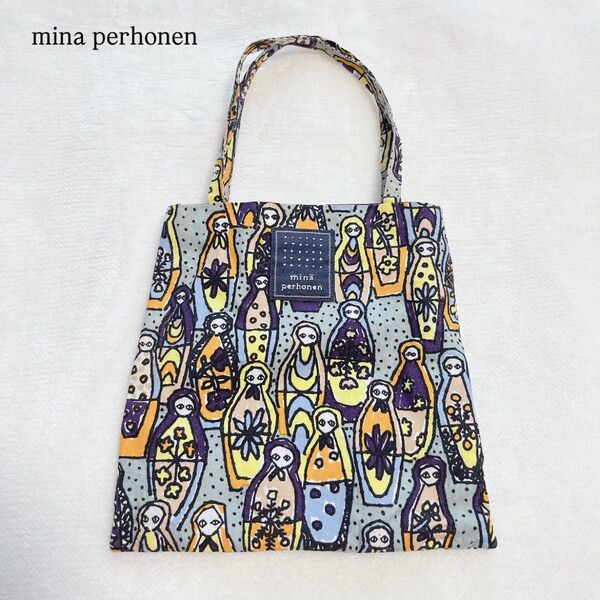 【ミナペルホネン】mina perhonen matryoshka ミニ バッグ マトリョーシカ 希少