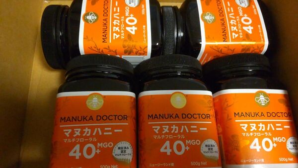 未開封 マヌカドクターマヌカハニーMGO40+ 500g 5個
