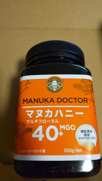 未開封 マヌカドクターマヌカハニーMGO40+ 500g