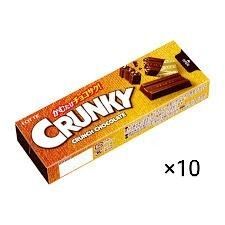 ロッテ クランキーチョコレート スリムパック 10個