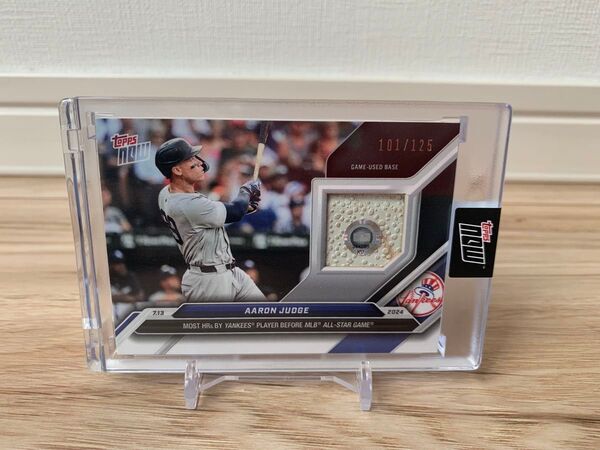 Topps NOW アーロン・ジャッジ ベースレリック 125枚限定 ヤンキース