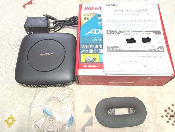 BUFFALO 無線LANルーター WSR-3200AX4S ブラック
